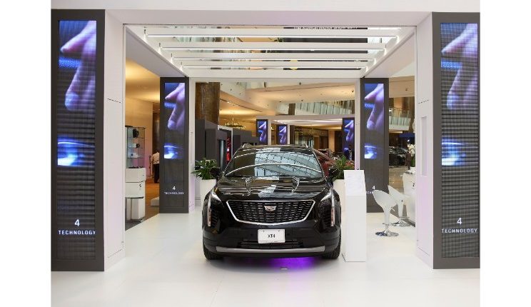 Cadillac XT4 at the Kuwait International Motor Show 2019