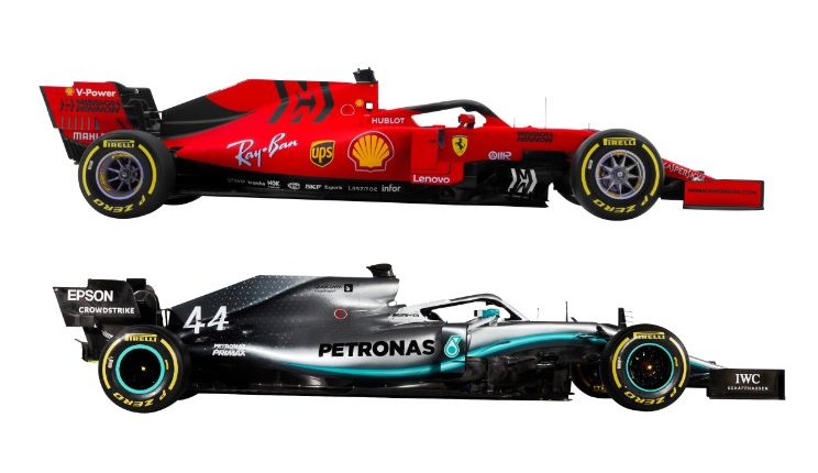 Ferrari vs Merc new
