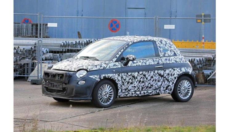 New Fiat 500e electric city car seen inside and out in new shots