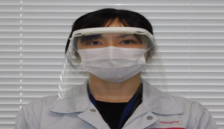 Nissan-to-make-face-shields-for-health-care-workers-in-Japan
