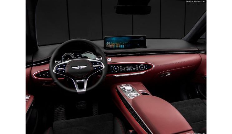 Genesis-GV70-2021-interior-red