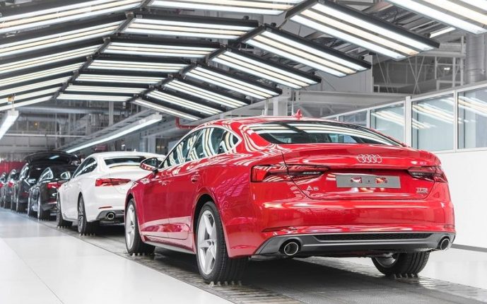 Audi A5 production Ingolstadt
