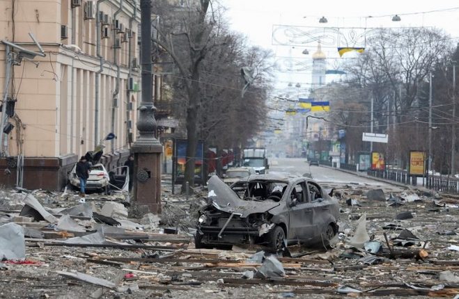 Missile attack Kharkiv, Ukraine