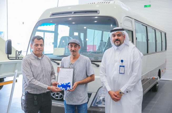 هيونداي موتور تكرم “أبطال رمضان” من سائقي الشاحنات والباصات