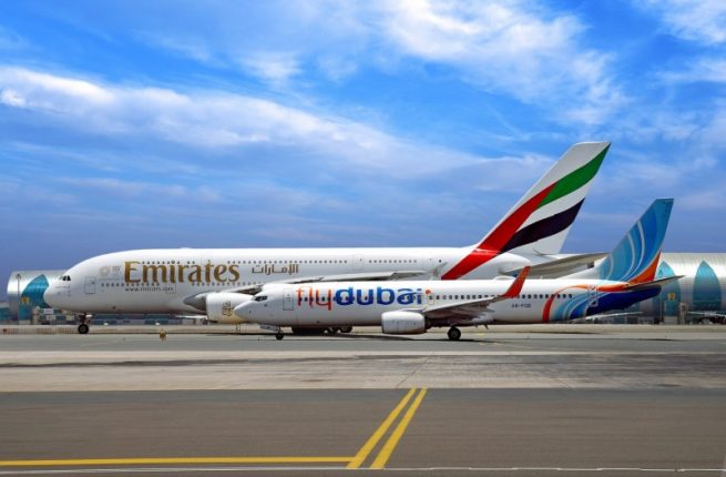 طيران الإمارات وفلاي دبي تحتفلان بخمس سنوات من الشراكة الاستراتيجية