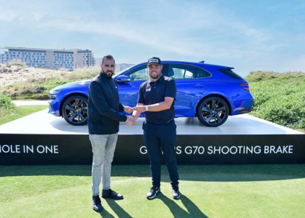 برادبري يفوز بسيارة جينيسيس “G70”  في بطولة أبوظبي للجولف للعام الحالي