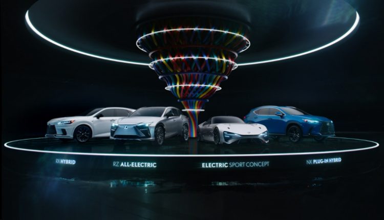 لكزس تطلق حملة تسويقية جديدة تعرض فيها رؤيتها لمستقبل السيارات الكهربائية